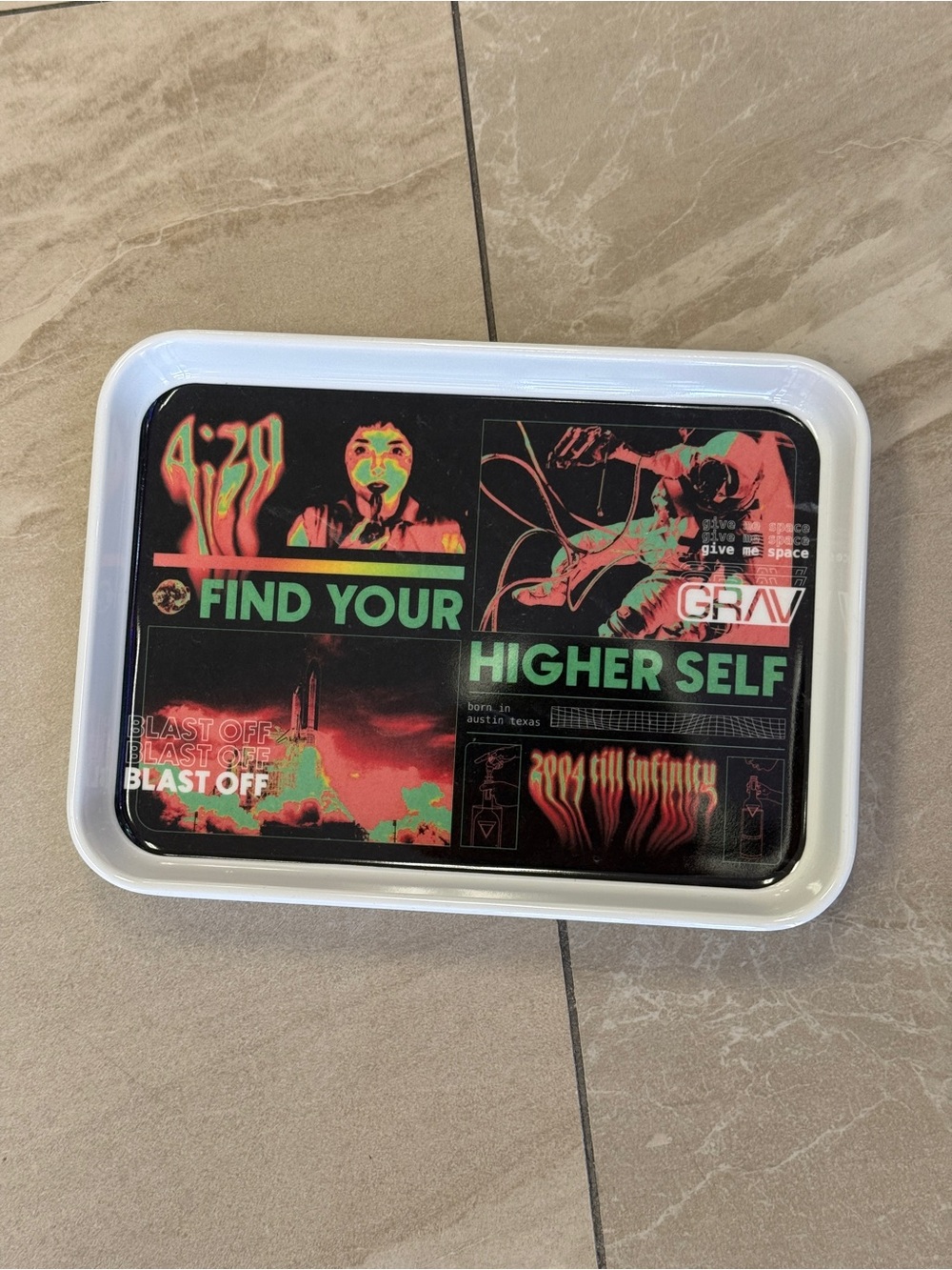 Grav Tray - Find Your Higher Self